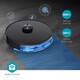 Robotstofzuiger Nedis Smartlife wifi laser 3-in-1 zwart