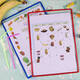 Zichtpanelenframe hangend Tarifold A4 blauw 5 stuks