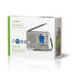 Wereldradio Nedis met wekker RDWR1000GY