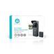 Videodeurbel Nedis Smartlife Wifi 3MP Full HD 1296p zwart