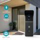 Videodeurbel Nedis Smartlife Wifi 3MP Full HD 1296p zwart