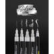 Acrylmarker Online lettering 5 breedtes zilver