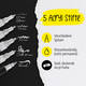 Acrylmarker Online lettering 5 breedtes zilver