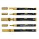 Acrylmarker Online lettering 5 breedtes goud