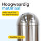 Afvalbak BRASQ Push Bin PB230+ 30 liter rvs