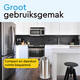 Afvalbak BRASQ Push Bin PB230+ 30 liter rvs