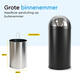 Afvalbak BRASQ Push Bin PB230+ 30 liter zwart