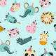 Inpakpapier Rotolux Rosie 200x70cm assorti
