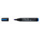 Permanent marker Artline 190  Dry Safe Eco schuin 2-5mm blauw