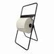 Poetspapierdispenser Euro Products V1 vloerstandaard zwart 438305