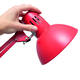 Bureaulamp MAUL Study met tafelklem excl.LED E27 lamp rood