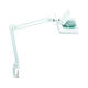 Loeplamp MAUL Vitrum LED met tafelklem lens 307 cm2 wit