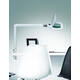 Loeplamp MAUL Crystal LED dimbaar tafelklem lens 234 cm2 wit