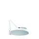 Loeplamp MAUL Crystal LED dimbaar tafelklem lens 234 cm2 wit