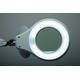 Loeplamp MAUL Source LED dimbaar met tafelklem lens 126 cm2 wit