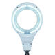 Loeplamp MAUL Makro LED met voet lens 144 cm2 wit