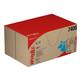 Poetsdoek WypAll L20 GeneralClean 420x330mm 280vel dispenserdoos blauw 7400