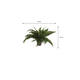 Kunstplant Mica Boston varen groen in pot Ø50cm 42cm