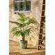 Kunstplant Mica Areca palm in pot groen waterproof