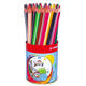 Kleurpotloden STABILO 203 Trio dik assorti classpack blik à 38 stuks