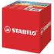 Kleurpotloden STABILO 882 woody 3 in 1 incl 4 slijpers classpack 76st