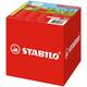 Viltstift STABILO Trio A-Z 378 fijn assorti classpack à 240 stuks