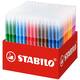 Viltstift STABILO power 280 medium assorti classpack à 240 stuks