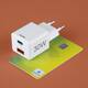 Oplader Hama USB-C/USB-A Mini PD 30W wit