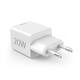 Oplader Hama USB-C/USB-A Mini PD 20W wit