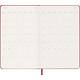 Agenda 2027 Moleskine 12M Planner Weekly 7dagen/1pagina large hc scarlet red