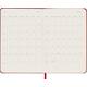 Agenda 2027 Moleskine 12M Planner Weekly 7dagen/1pagina pocket hc scarlet red