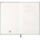 Agenda 2027 Moleskine 12M Planner Weekly 7dagen/1pagina large hc sapphire blue