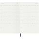 Agenda 2027 Moleskine 18M Planner Weekly 7dagen/1pagina large sc sapphire blue