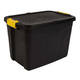 Opbergbox Bankers Box 60L met handgrepen robuust zwart