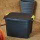 Opbergbox Bankers Box 42 liter met handgrepen robuust zwart