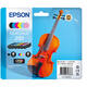Inktcartridge Epson 250 T16N84 zwart + 5 kleuren