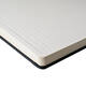 Notitieboek Sakura pocket 90x140mm lijn hard cover sintel