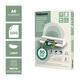 Lamineerhoes Fellowes A6 light 50% gerecycled mat 100stuks