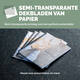 Voorblad Fellowes A4 FSC translucent papier 150gram 50vel