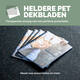 Voorblad Fellowes A4 PET 150micron recycled 100 stuks