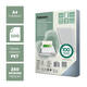 Voorblad Fellowes A4 PET 250micron recycled 100 stuks