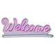 Ledbord Lumineo indoor USB neon Welcome
