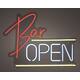 Ledbord Lumineo indoor USB neon Bar Open