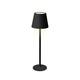 Tafellamp Lumineo led oplaadbaar steady buiten zwart