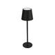 Tafellamp Lumineo led oplaadbaar steady buiten zwart