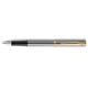 Vulpen Waterman Allure Impression stainless steel GT medium