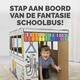 Kartonnen Speelbus Bankers Box Play inkleurbaar