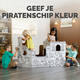 Kartonnen Piratenschip XL Bankers Box Play inkleurbaar