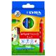 Kleurpotlood LYRA Groove Triple One extra dik set à 6 kleuren