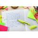 Vulpen STABILO Easybuddy medium neon geel blister à 1 stuk